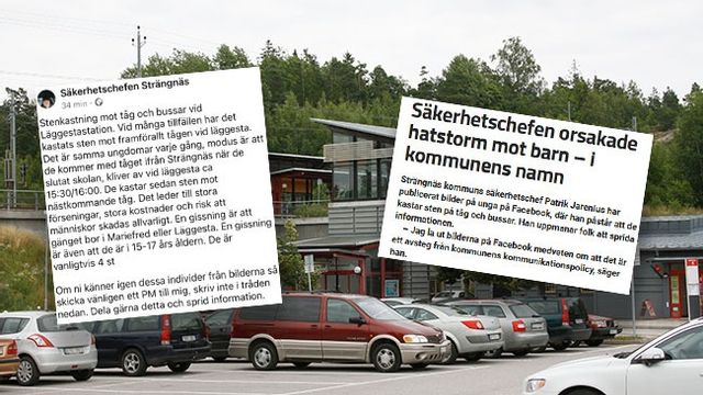 I bakgrunden Läggesta station. Bild: Janders/CC BY-SA 3.0