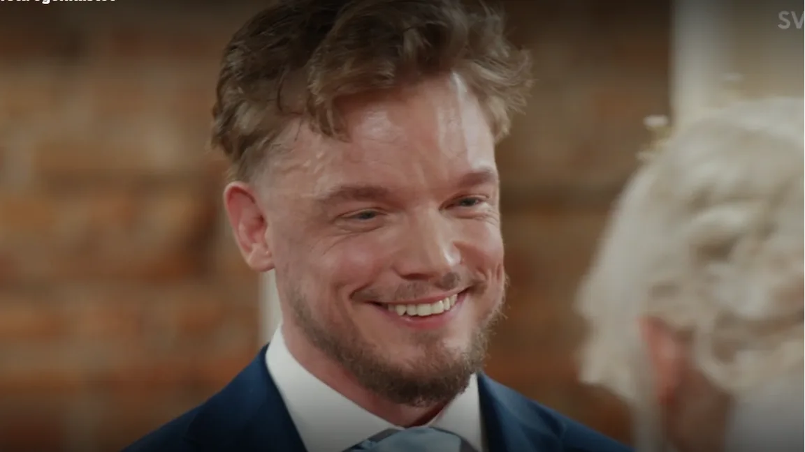 Foto från programmet Gift vid första ögonkastet. Fakismil Public Service /SVT