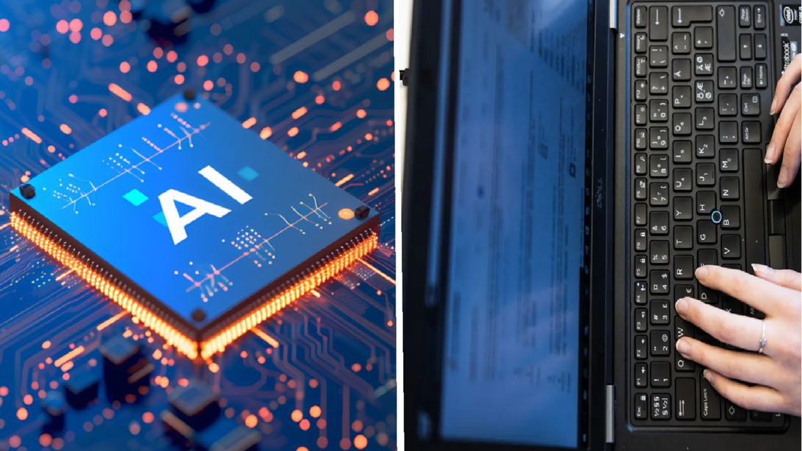 Oliver Edholm, grundare av Depict.ai, varnar för att utvecklare snart kan bli överflödiga när AI-modeller tar över programmeringsarbetet. Foto: TT/Montage Bulletin