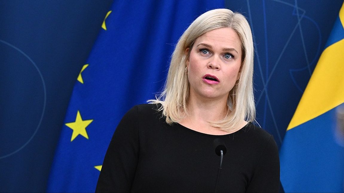 Jämställdhetsminister Paulina Brandberg (L). Foto: Claudio Bresciani/TT