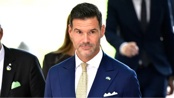 Migrationsminister Johan Forssell (M). Foto: Magnus Lejhall/TT