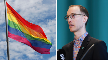 Jan Jönsson (L), oppositionsborgarråd i Stockholm, ifrågasätter motivet bakom SD:s förslag om ett hbtqi-monument i Rinkeby. Foto: Lise Åserud/Fredrik Sandberg/NTB/TT