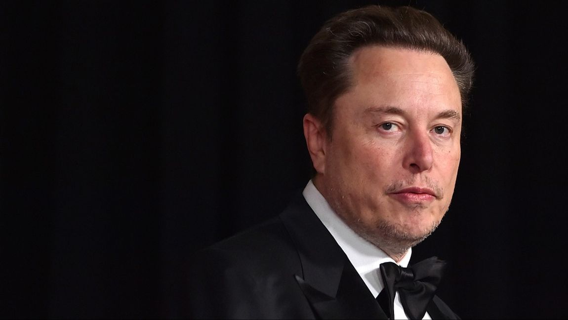 Teslagrundaren Elon Musk vid en prisutdelningsceremoni i Los Angeles i april 2024. Foto: JORDAN STRAUSS/AP/TT