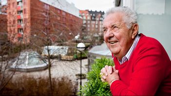 Skådespelaren Bert-Åke Varg har gått bort. Foto: Christine Olsson/TT