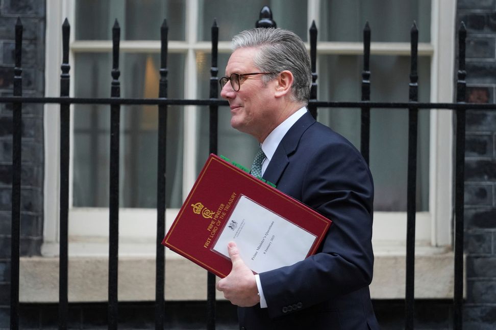 Storbritanniens premiärminister Keir Starmer. Arkivfoto. Foto: Kirsty Wigglesworth/AP/TT