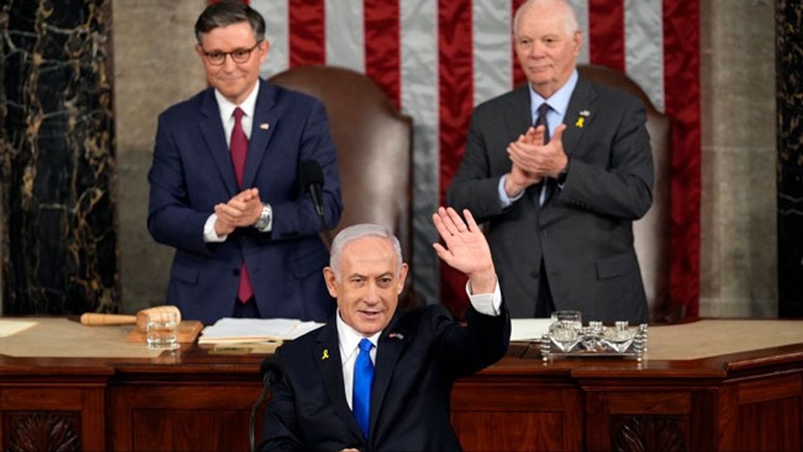 Benjamin Netanyahu. Foto: Julia Nikhinson/AP/TT.