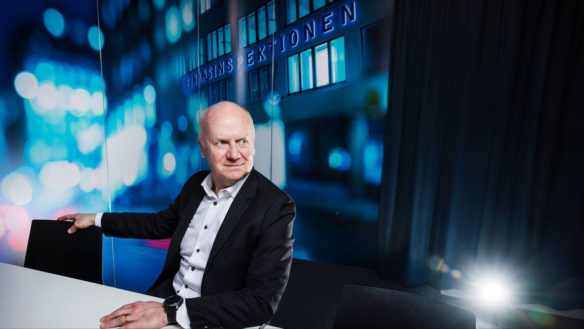 Daniel Barr, generaldirektör på Finansinspektionen. Foto: Linus Sundahl-Djerf SVD / TT 