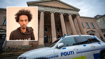 Eyasu Hajam Semena och huvudbyggnaden till Köpenhamns tingsrätt. Foto: Polisen/Johan Nilsson/TT