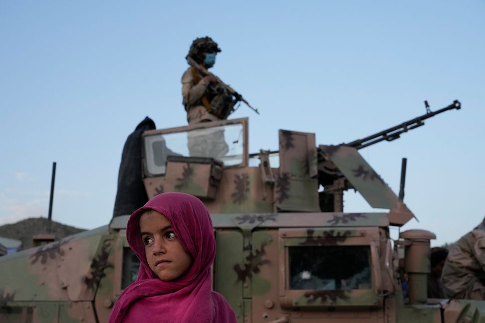 Soldat som tillhör talibanrörelsen i Afghanistan. Arkivbild. Ebrahim Noroozi/AP/TT
