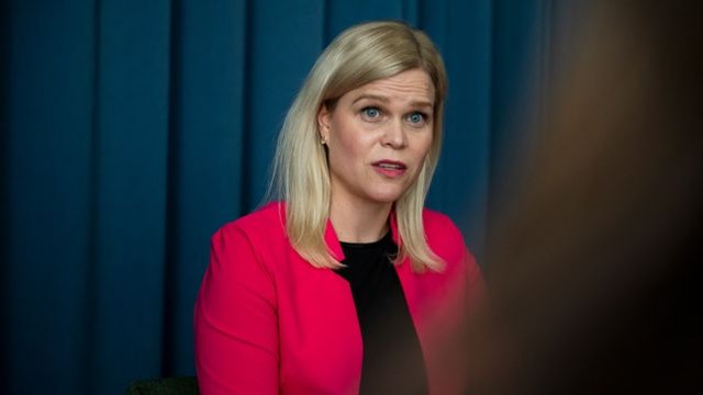 Paulina Brandberg. Foto: Lisa Hallgren/SVD/TT.