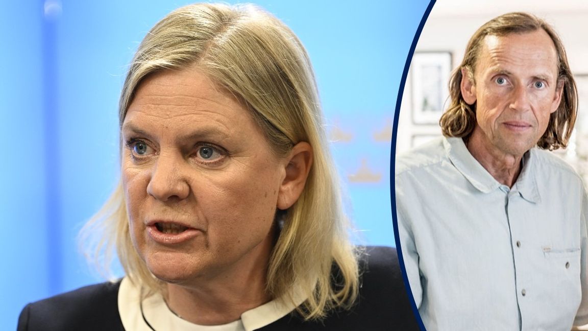 Begäran om misstroendeomröstning om justitieminister Morgan Johansson (S) fick Magdalena Andersson (S) att gå till rasande angrepp mot högeroppositionen. Foto: Henrik Montgomery/TT