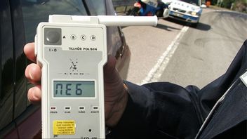 Bild från svensk nykterhetskontroll. Bild: Jonas Ekströmer/Scanpix Sweden