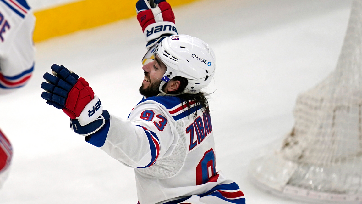 Mika Zibanejad, New York Rangers. Foto: Charles Krupa/AP/TT