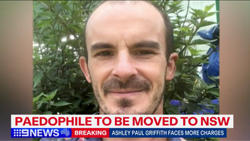 Ashley Paul Griffith erkände sig skyldig till våldtäkter, sexuella övergrepp och produktion av barnpornografi. Foto: Faksimil 9News