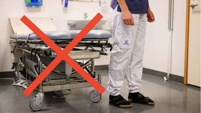 Kvinna som vistas illegalt i Sverige nekades vård