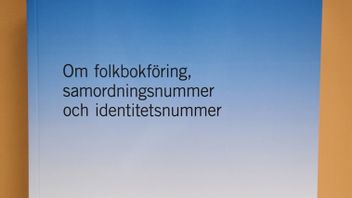 Den kurdiska glitchen kommer att knäcka försöken till folkbokföring. Foto: Fredrik Sandberg/TT