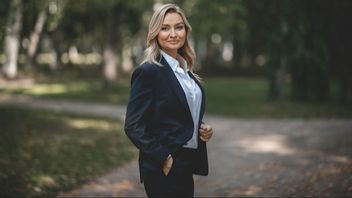 Ebba Busch (KD). Foto: Pressbild från Kristdemokraterna.