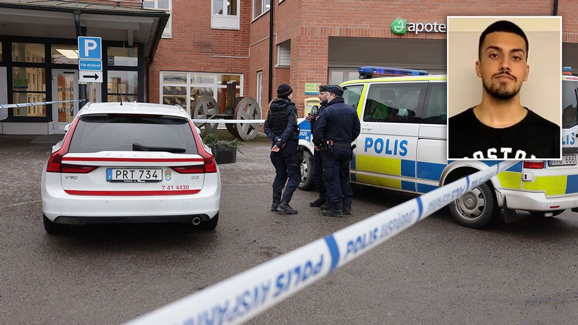 Milad Safi fritogs i Norrköping av två maskerade män. Foto: Magnus Andersson/TT och Polisen