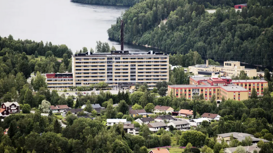 Sollefteå sjukhus, som är grunden till den infekterade striden inom S i kommunen. Foto: Izabelle Nordfjell/TT