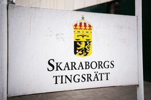 Vid fällande dom riskerar den försvarsanställda mannen att förlora sin anställning. Arkivbild. Viktoria Bank/TT