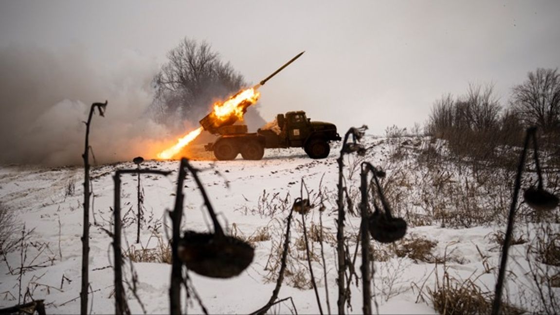 Ukrainska styrkor i Donbass. Arkivbild. Foto: AP