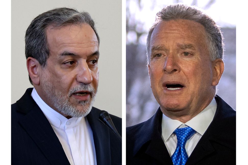 Irans utrikesminister Abbas Araghchi träffade USA:s sändebud Steve Witkoff i Oman i lördags. Foto: AP/TT
