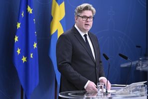 Justitieminister Gunnar Strömmer (M). Foto: Jessica Gow/TT