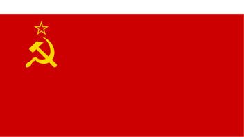 Den röda flaggan är en röd flagga. Foto: СССР, Public Domain, via Wikimedia Commons