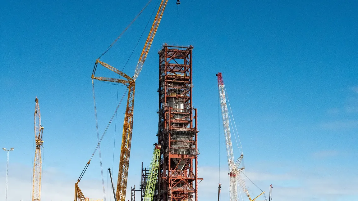 Det finns pengar att bygga vidare, men kommer Stegra att bli lönsamt? Foto: Stegra/Press 