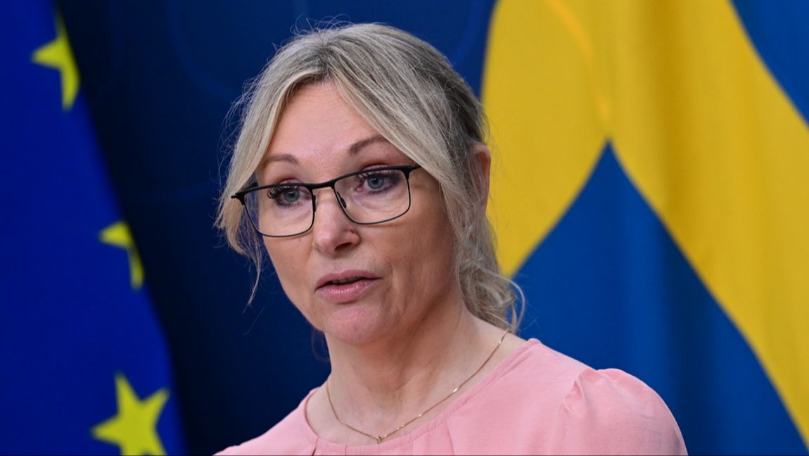 SD:s socialpolitiska talesperson Jessica Stegrud. Arkivbild. Jonas Ekströmer/TT