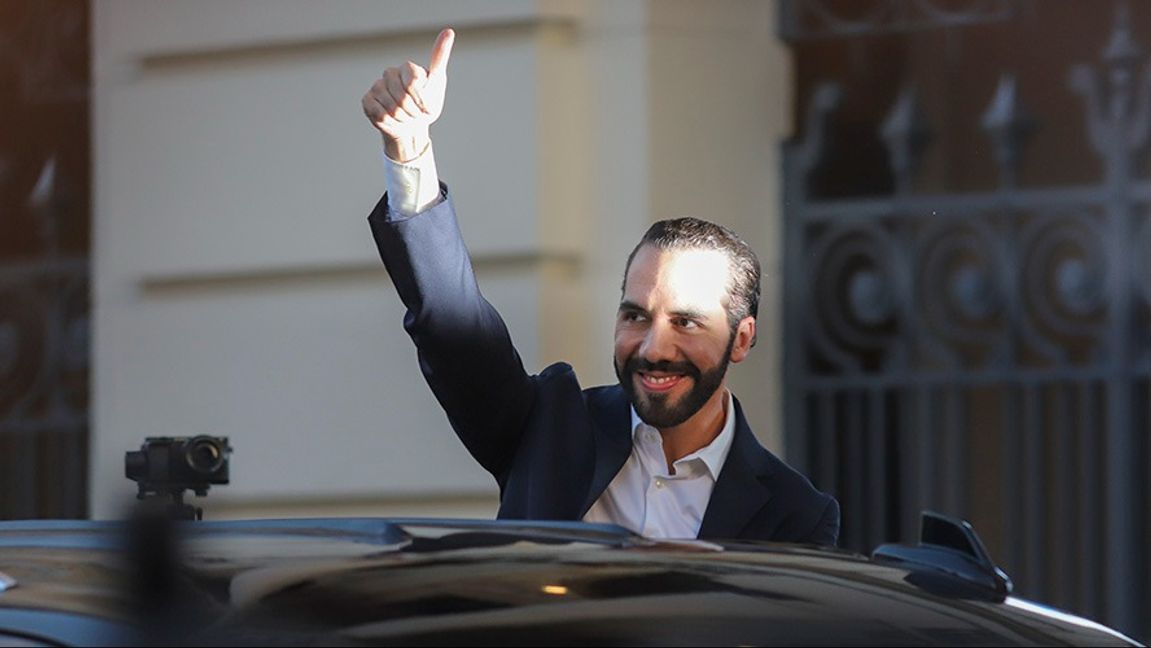 El Salvadors president Nayib Bukele. Foto: Salvador Melendez/AP/TT