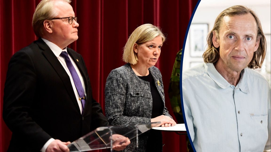 Har försvarsminister Peter Hultqvist (S) varit i Finland och försökt sälja in idén om en svensk-finländsk försvarsallians som alternativ till Natomedlemskap på uppdrag av statsminister Magdalena Andersson (S)? Foto: Paul Wennerholm/TT