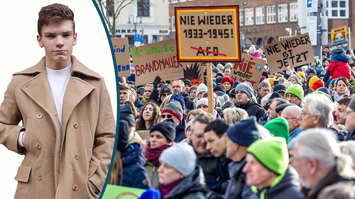 Nationalister som hänger med nazister och orsakar massdemonstrationer hotar högervågen i Europa. Foto: Frank Hammerschmidt/AP/TT