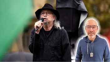 Dror Feiler, judiskt alibi. Foto: Oscar Olsson/TT