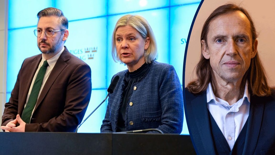 Muharrem Demirok (C) och Magdalena Andersson (S), ett blivande radarpar i svensk politik? Knappast. Foto: Anders Wiklund/TT