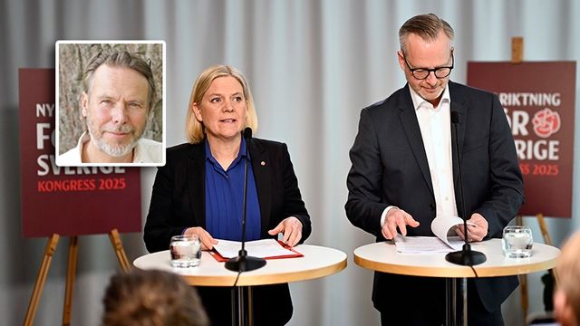 ”Vad lögnen beträffar har den i Sverige varit särskilt tydlig inom politiken. Tragiskt nog rör det sig främst om det största partiet”, skriver Dick Holmgren. Foto: Privat/Pontus Lundahl/TT