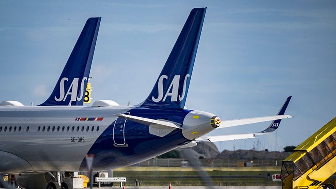 Pilotfacken och SAS förhandlar i Stockholm. Foto: Johan Nilsson/TT