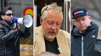 Leif GW Persson ville fängsla Salwan Momika (till vänster) och Rasmus Paludan (till höger). Foto: Frankie Fouganthin/CC BY-SA 4.0/Albin Olsson/CC BY-SA 3.0/Tobias Hellsten/CC BY-SA 4.0