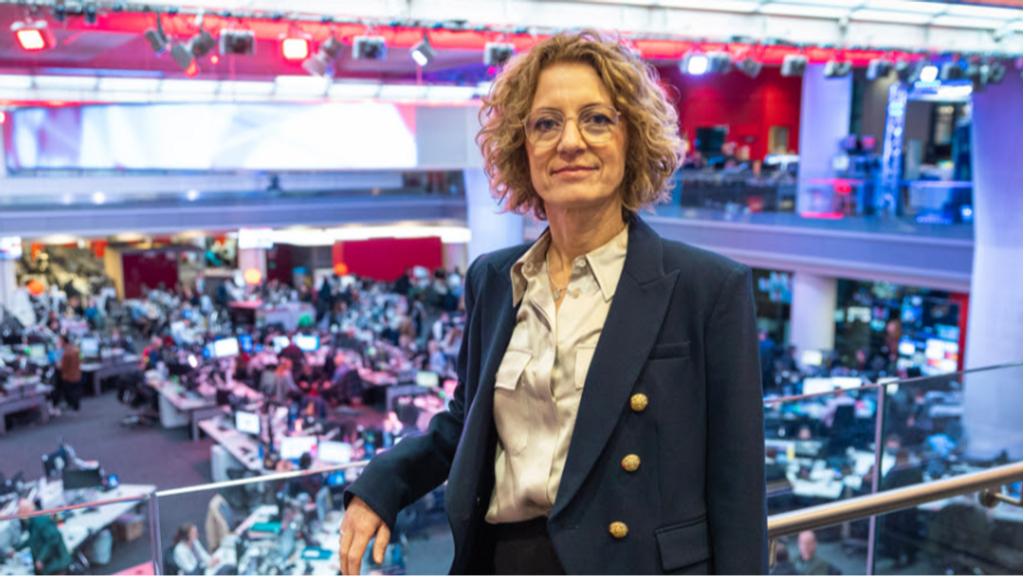 Danskan Naja Nielsen kliver in i rollen som mediedirektör på SVT från och med juni 2025. Foto: SVT