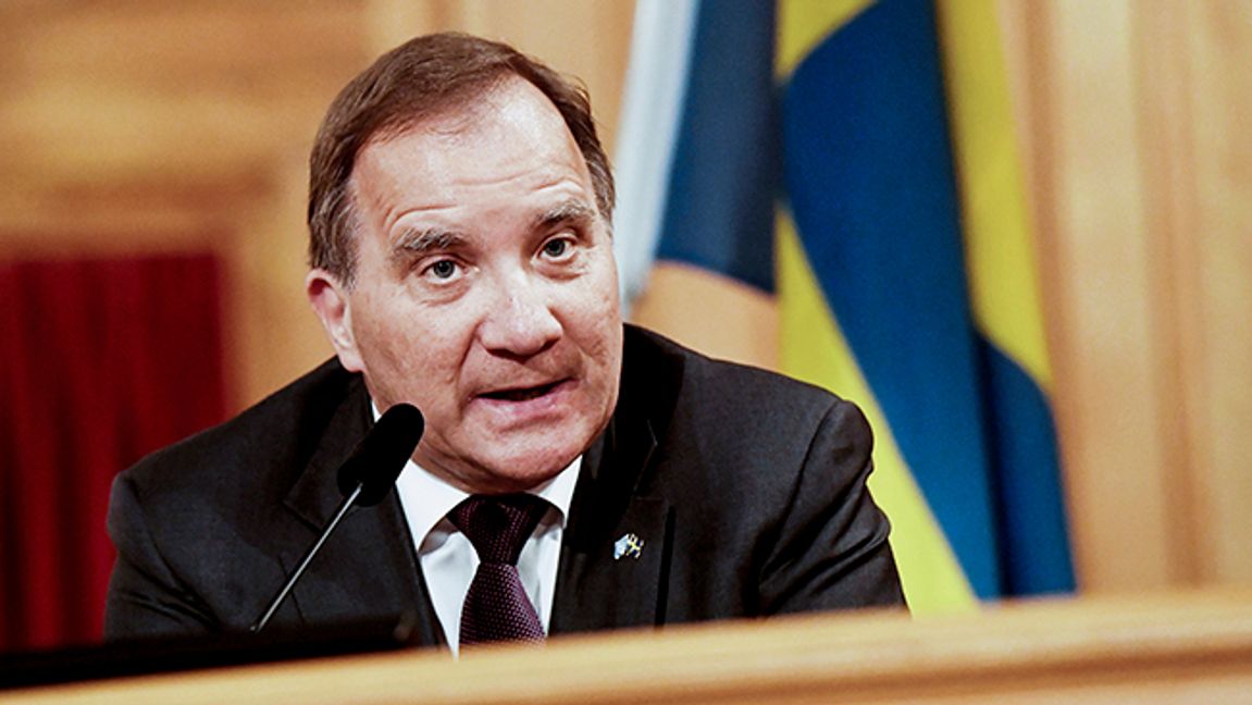 Statsminister Stefan Löfven (S) har kommenterat attacken i Visättra, Flemingsberg. Arkivbild. Foto: Stefan Jerrevång/TT