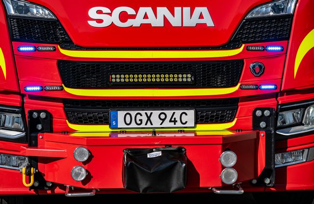 Räddningstjänsten har kallats till en brand i Hultsfred. Arkivbild. Foto: Johan Nilsson/TT