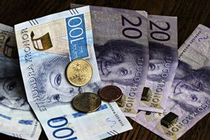 Den svenska kronan har stärkts under året. Arkivbild. Foto: Martina Holmberg/TT