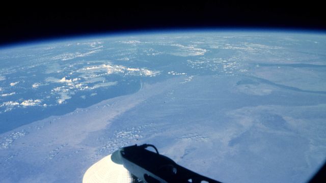 Sojuzraketen förde med sig satelliten Arktika-M. Foto: APN.