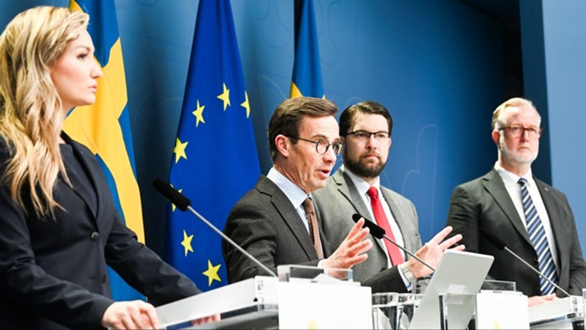 Antalet nya medborgarskap till MENA och övriga Afrika har fortsatt vara högt under Tidöpartiernas styre. Foto: Fredrik Sandberg/TT