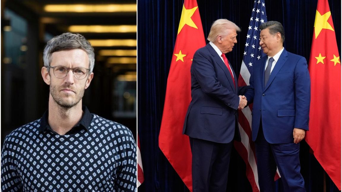 Jojje Olsson säger att mötet mellan Donald Trump och Xi Jinping resulterade i en tillfällig vapenvila. Foto: Ephi/Mark Schiefelbein/AP/TT