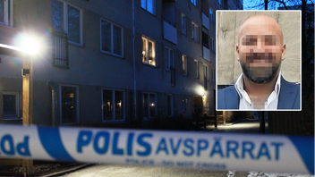 En man i 30-årsåldern sköts till döds inför flera anhöriga i en lägenhet i Flemingsberg. Foto: Marko Säävälä/TT