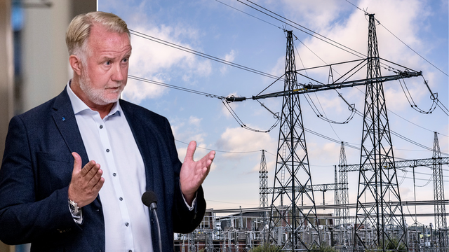 Johan Pehrson kritiserar påståendet om att elbolagen vill bryta bundna elavtal. Foto: Johan Nilsson/Christine Olsson/TT