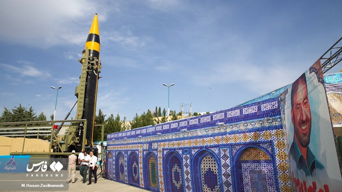 Den iranska ballistiska missilen ”Kheibar” Foto: Mohammad Hasan Zarifmanesh (CC BY 4.0) 