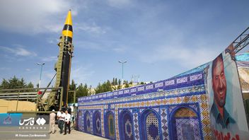 Den iranska ballistiska missilen ”Kheibar” Foto: Mohammad Hasan Zarifmanesh (CC BY 4.0) 