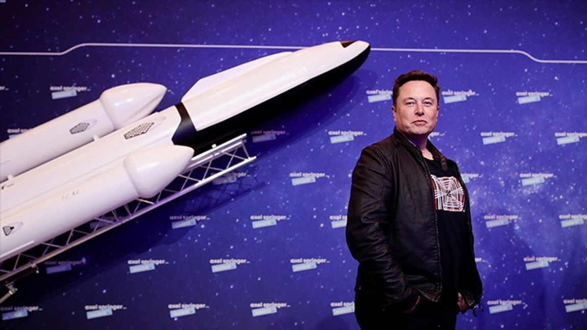 SpaceX grundare Elon Musk skiftar fokus från Crew Dragon till Starship. Foto: Hannibal Hanschke/TT